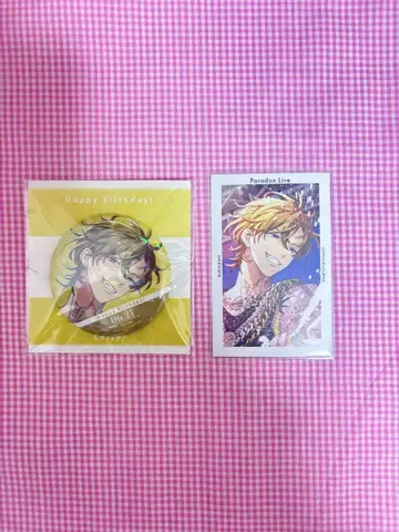 파라라이 토모오 쿠즈류 토모오 G프리 캔뱃지