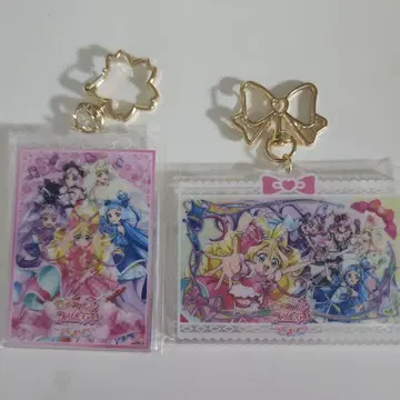 너와 아이돌 프리큐어 감사제 아크릴 키링 2종 세트