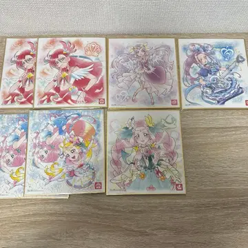 프리큐어 색지 7매 세트
