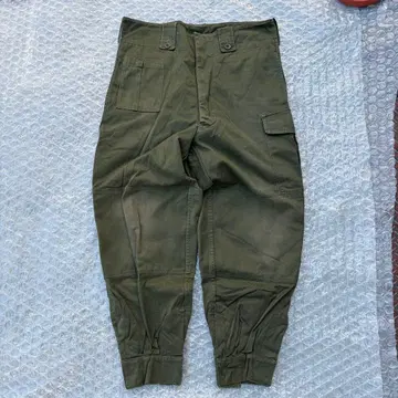 70s 벨기에군 실물 m64 카고 팬츠 94cm 5D 빈티지