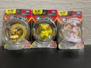 [ 단종 ] 포켓몬 몬코레 피규어 피카츄 이브이 뮤우 총 3체
