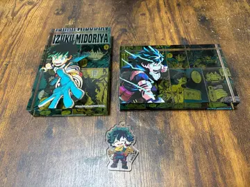 미도리야 이즈쿠 아크릴 블록 GIGO 한정판 아크릴 참