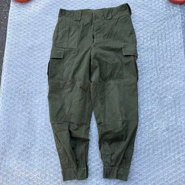 60s 벨기에군 실물 m64 카고 팬츠 90cm 6 빈티지 밀리터리