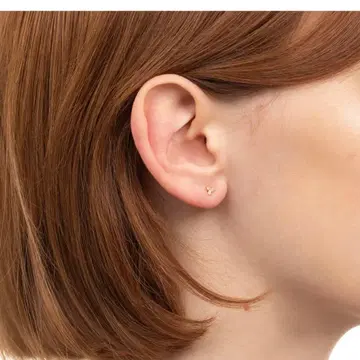 히로타카 다이아몬드 피라미드 귀걸이