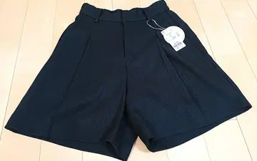 새상품 URBAN RESEARCH 턱 버뮤다 팬츠 S 블랙