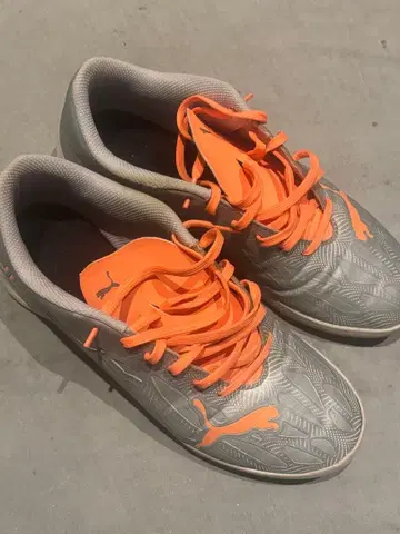 Puma 풋살화 26cm 실버/오렌지 알티맥스