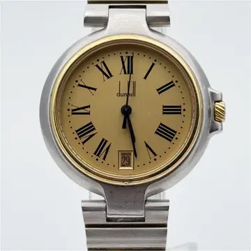 던힐 밀레니엄 손목시계 쿼츠 데이트