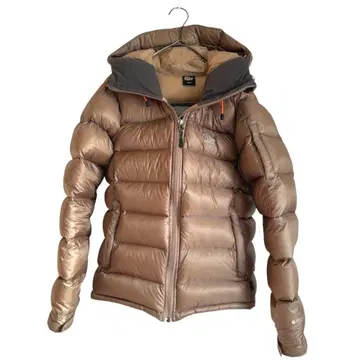 Lowe alpine 다운 자켓 후드 부착 M 베이지 PERTEX제