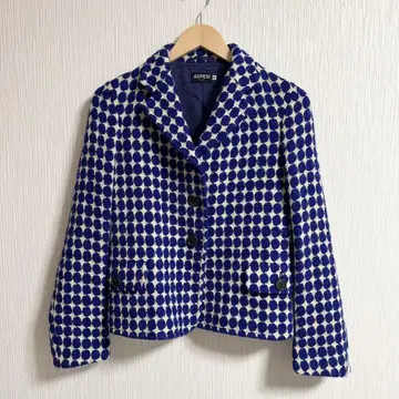 ASPESI 울 알파카 테일러드 자켓 40 일본제