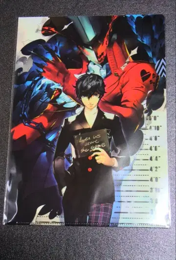 페르소나 5 세가 럭키 쿠지 Light 클리어 파일 아르센 아케치 료