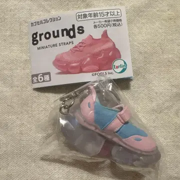 grounds 미니어처 스트랩 SKY PINK SPECIAL ITEM