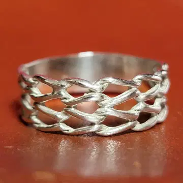 빈티지 은반지 메쉬 시스루 멕시코 멕시칸 주얼리 925