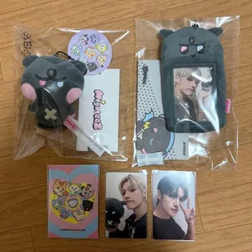 mighteez 우영 봉제 인형 트레이딩 카드 케이스 트레이딩 카드 세트