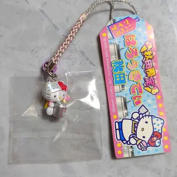 아키타 한정 바바헬라 아이스 헬로키티 지역 한정 키티 끈 장식
