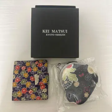 니시진 비단 코인 케이스, 거울 KEI MATSUI
