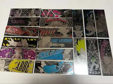 드래곤볼 메탈 스티커 18장 세트