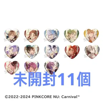 누 카니 애니카페 기념일 후반 하트 캔뱃지 NU:카니발