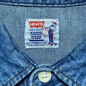 90s LADY LEVI'S RANCH WEAR 웨스턴 셔츠