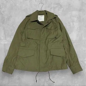 HYKE M-51 밀리터리 자켓 카키 S 코튼