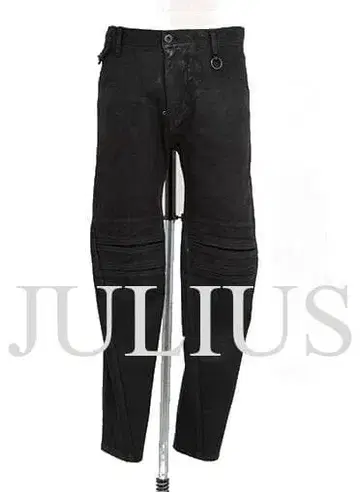 율리우스 코팅 바이커 데님 2 새상품 JULIUS 스키니 팬츠