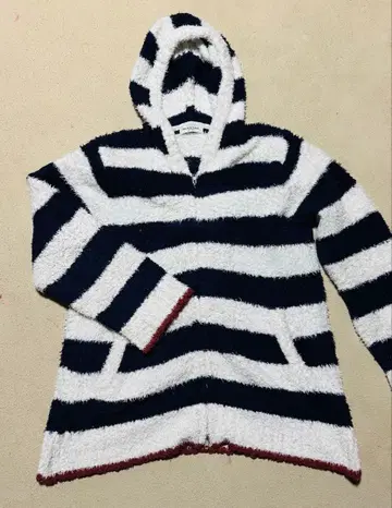 gelato pique 제라피케 복슬복슬 룸웨어 후드티 보더