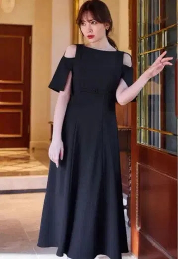 herlipto AdelaideSlitSleeve 벨티드 드레스