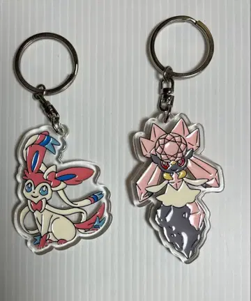 님피아 디안시 아크릴 키링 세트