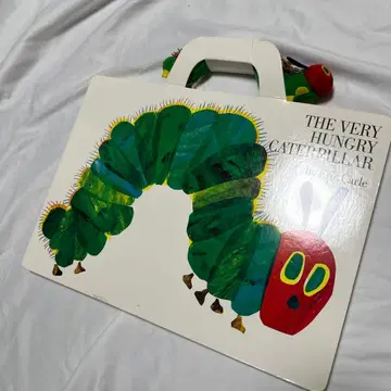 빅 사이즈 보드북 봉제 인형 세트 배고픈 애벌레 종이 인형극