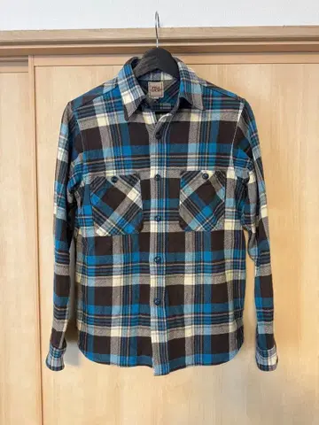 FULL COUNT 풀카운트 플란넬 셔츠 사이즈 38