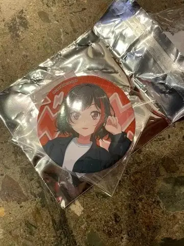 한국 AGF 한정판 뱅드림 캔뱃지 미타케 란