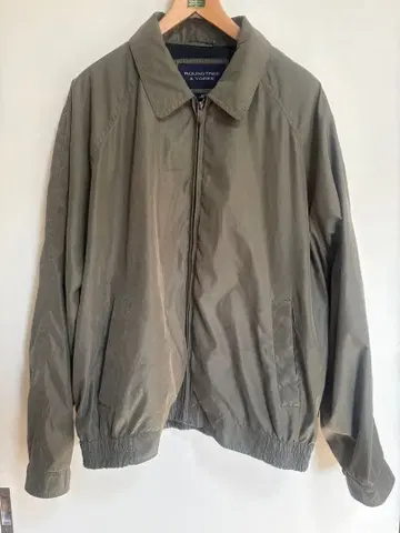 블루종 자켓 스윙탑 올리브 그린 카키 XL ovy