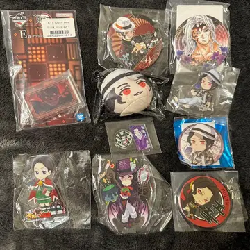 키부츠지 무잔 오만쥬 니기니기 마스코트 아크릴 스탠드 캔뱃지 귀멸의 칼날