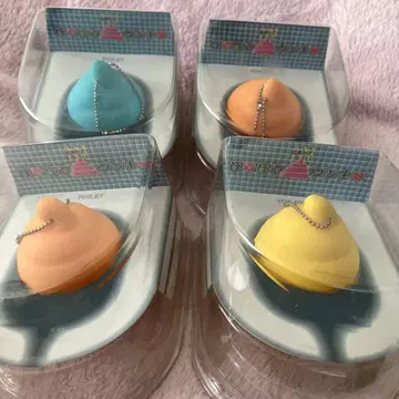 화장실용 컬러풀 데코레이션 4개 세트 갓 나온 똥 마스코트