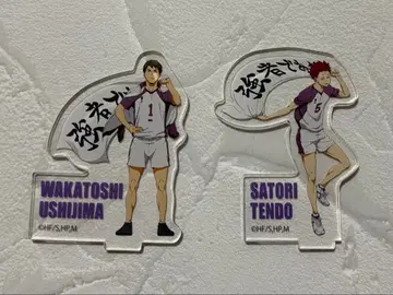 하이큐 횡단막 아크릴 스탠드 시라토리자와 우시지마 텐도