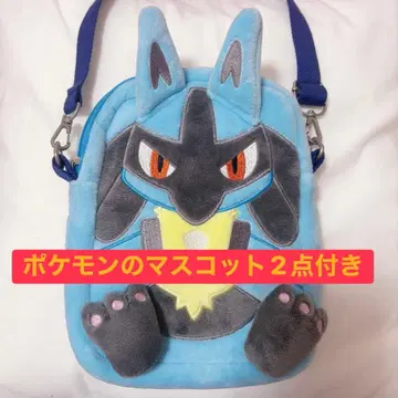 루카리오 백팩형 봉제 인형 가방 포켓몬스터 포켓몬 레어