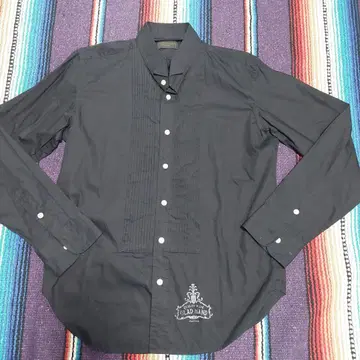 최종 가격 인하 GLAD HAND 블랙 드레스 셔츠 M