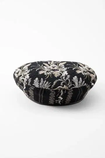 MURRAL Snow flower lace beret