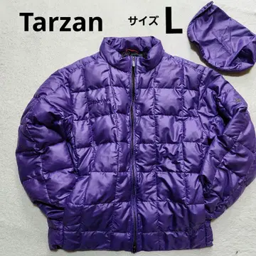 [ 타잔 ] 로고 자수 프리미엄 다운 자켓 수납 봉투 포함