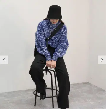 [ TRICOTS JEAN MARC/트리코 잔 마르크 ] 컬러 니트