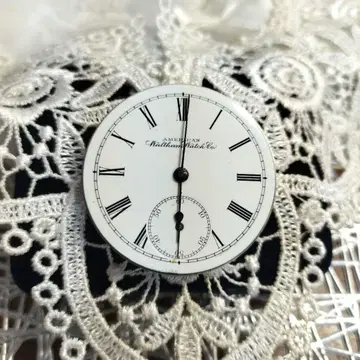 Waltham Watch Co. 회중시계 무브먼트