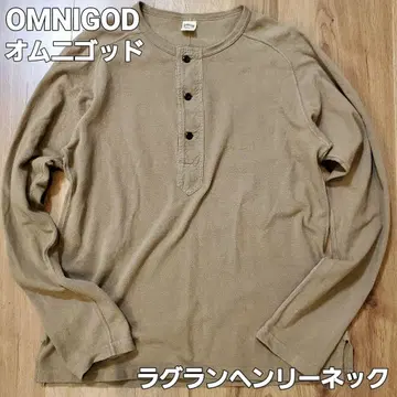 OMNIGOD 옴니갓 헨리넥 롱T 도밍고 래글런
