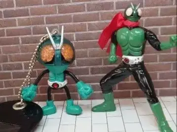 가면라이더 구 1호 메탈 피규어 레어 키링 마스코트