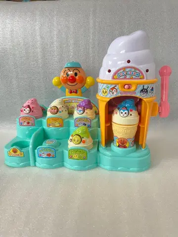 말하는 플레이버 호빵맨 소프트 아이스크림 가게