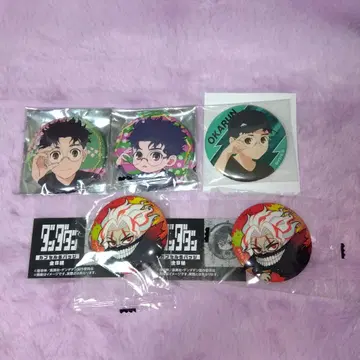 한다한다 타카쿠라 켄 오카룬 캔 배지 세트