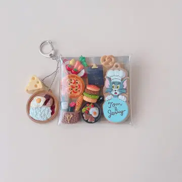 가챠 파우치 톰과 제리 쿠키 참 톰 TOM&JERRY