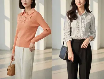 G9249.50*23구 23KU 블라우스 2세트 묶음 판매