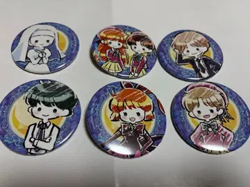 캔뱃지 [괴도 세인트 테일] 01/그래프 아트 6종류 6개 세트