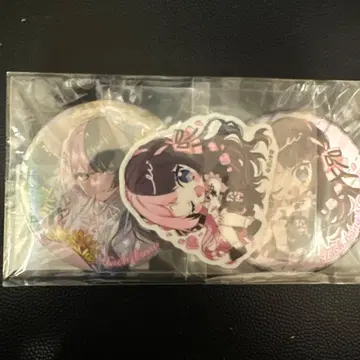 Vspo! 타치바나 히나노 3주년 기념 2023 스티커 & 캔뱃지 세트