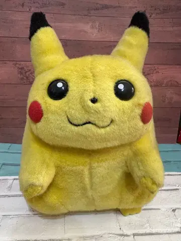 피카츄 초기 레트로 봉제 인형 tomy