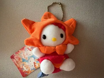 [ 초레어 ] 지역 한정 봉제 인형 헬로키티 히로시마 단풍 & 주걱